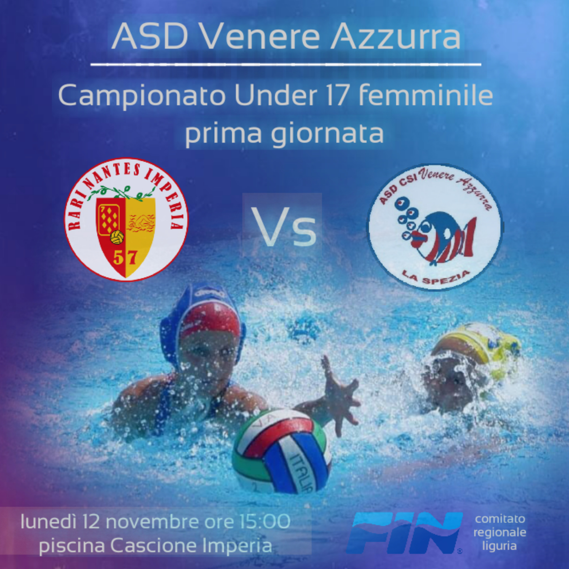 RN Imperia vs Venere Azzurra U 17 FM